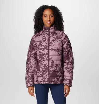 Columbia Womens Powder Lite II Printed Full Zip Jacket- Product Image