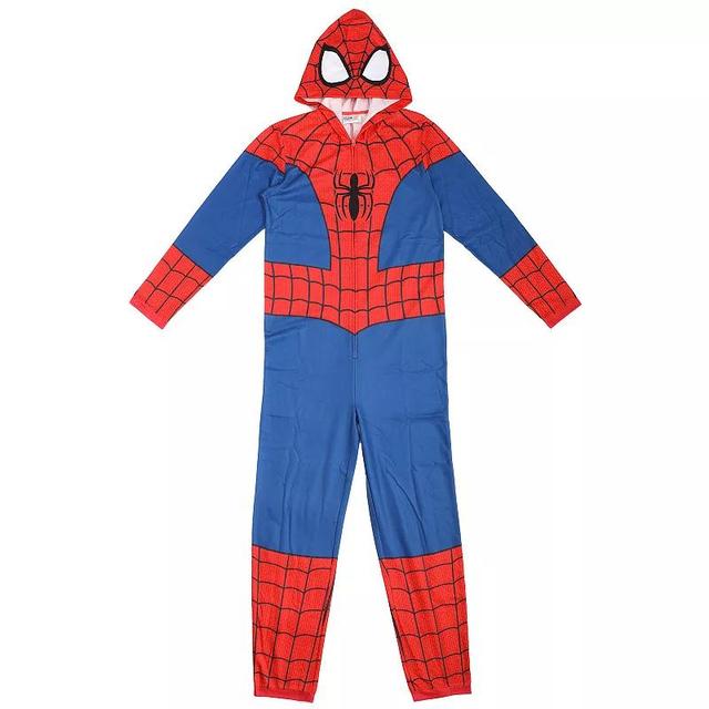 Adult Marvel Spider-Man Costume Union Suit, Mens Product Image