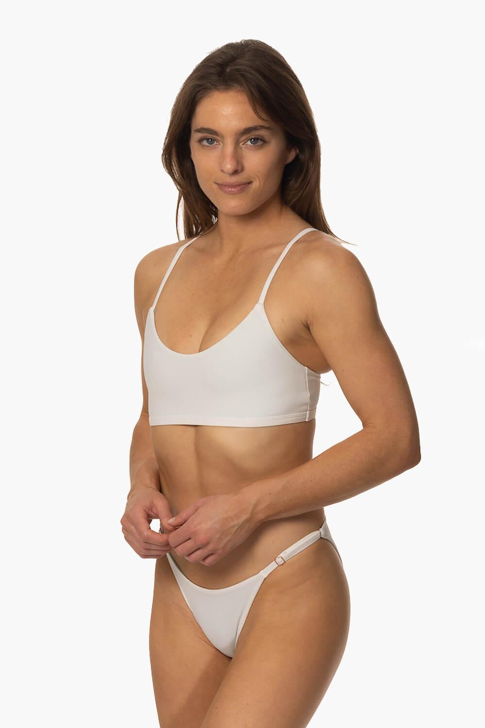 Darya Bikini Bottom - White Female Product Image