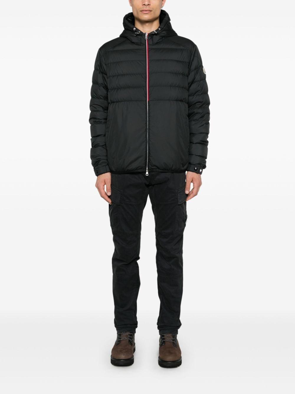 MONCLER Glarey Tech Down Jacket In Black Product Image