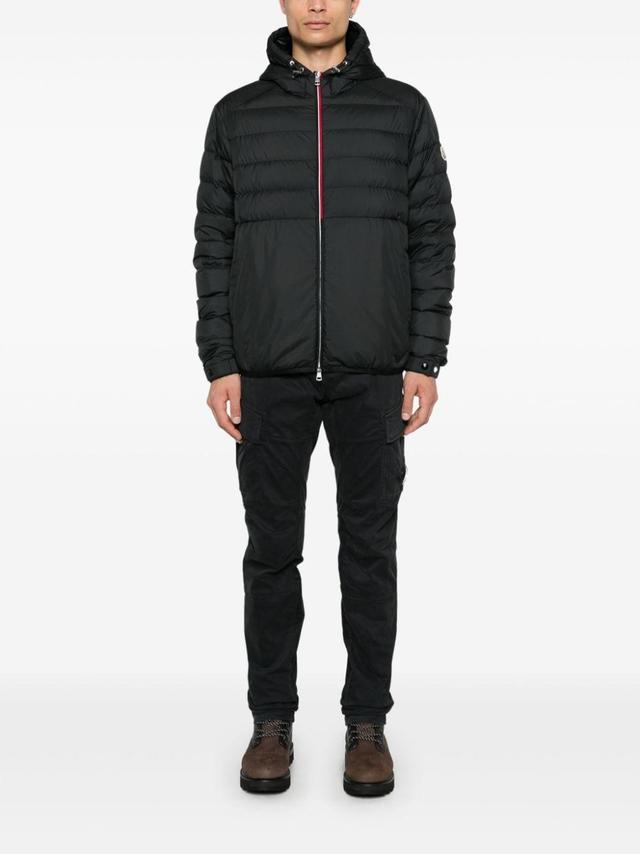 MONCLER Glarey Tech Down Jacket In Black Product Image