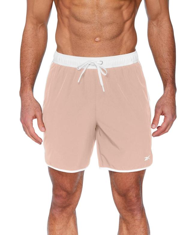 Reebok Mens Quick-Dry Core Volley 7 Swim Trunks Product Image