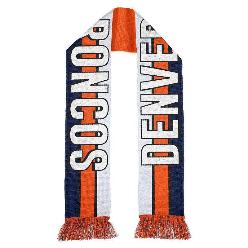 WEAR by Erin Andrews Denver Broncos Stripe Scarf Product Image