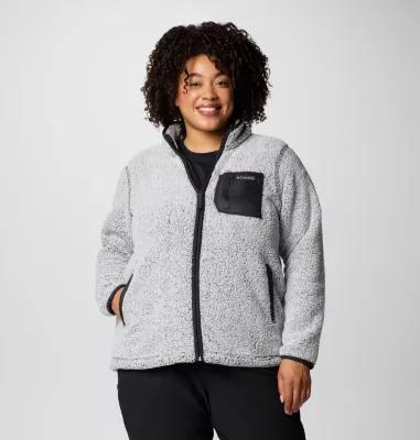 Columbia Womens West Bend Full Zip II Fleece Jacket - Plus Size- Product Image