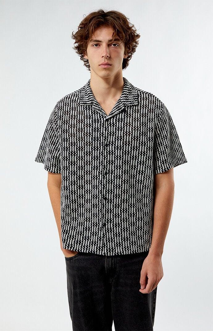 Men's Woven Oversized Camp Shirt Product Image