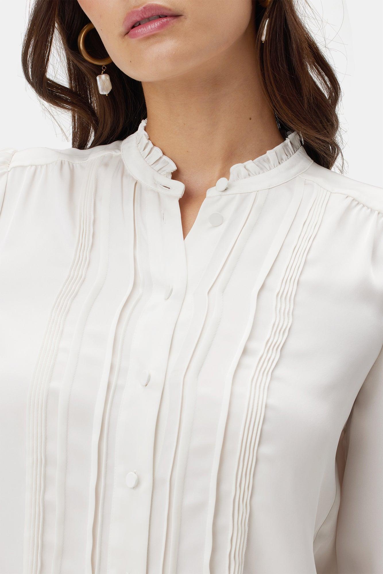 Charlotte Blouse - Ivory Product Image