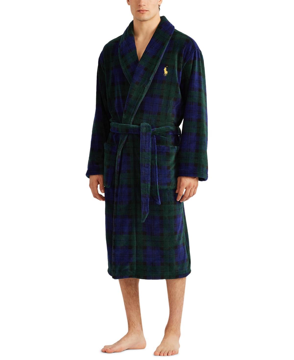 Polo Ralph Lauren Mens Microfiber Plush Robe Product Image