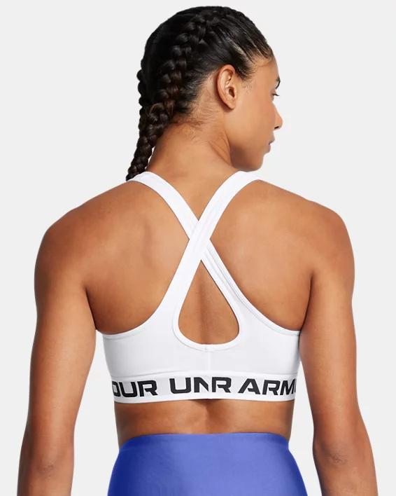 Women's Armour® Mid Crossback Sports Bra Product Image