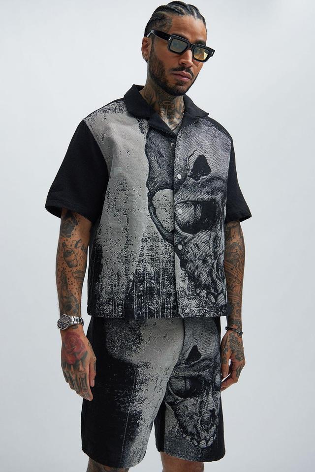 Azrael Tapestry Shirt - Multi Color Product Image