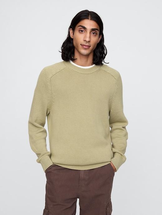 Raglan Crewneck Sweater Product Image