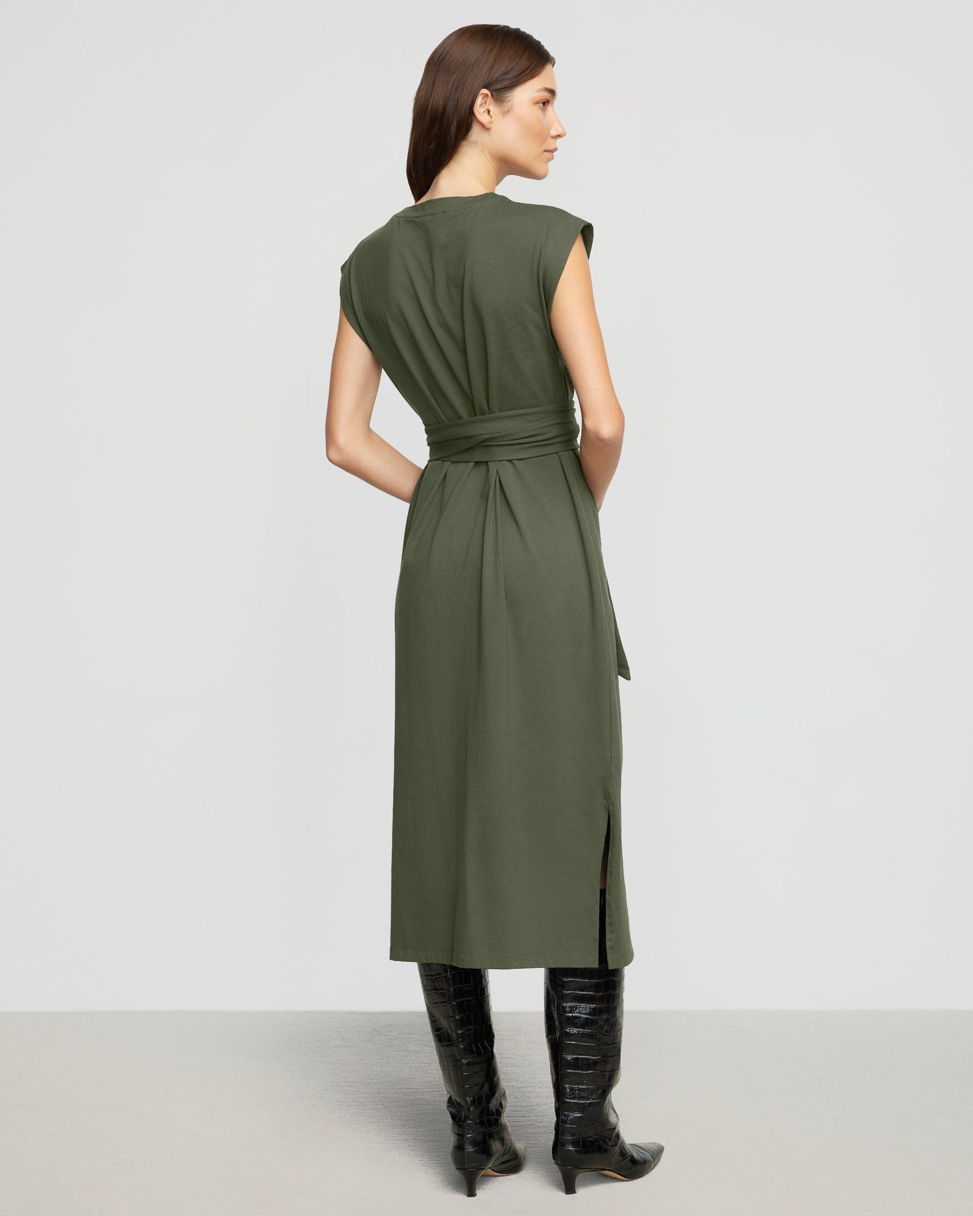 Fei Tie-Front Organic Cotton Dress Product Image