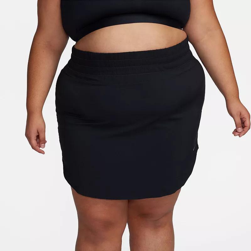 Nike One Women's Dri-FIT Ultra High-Waisted Skort (Plus Size) Product Image