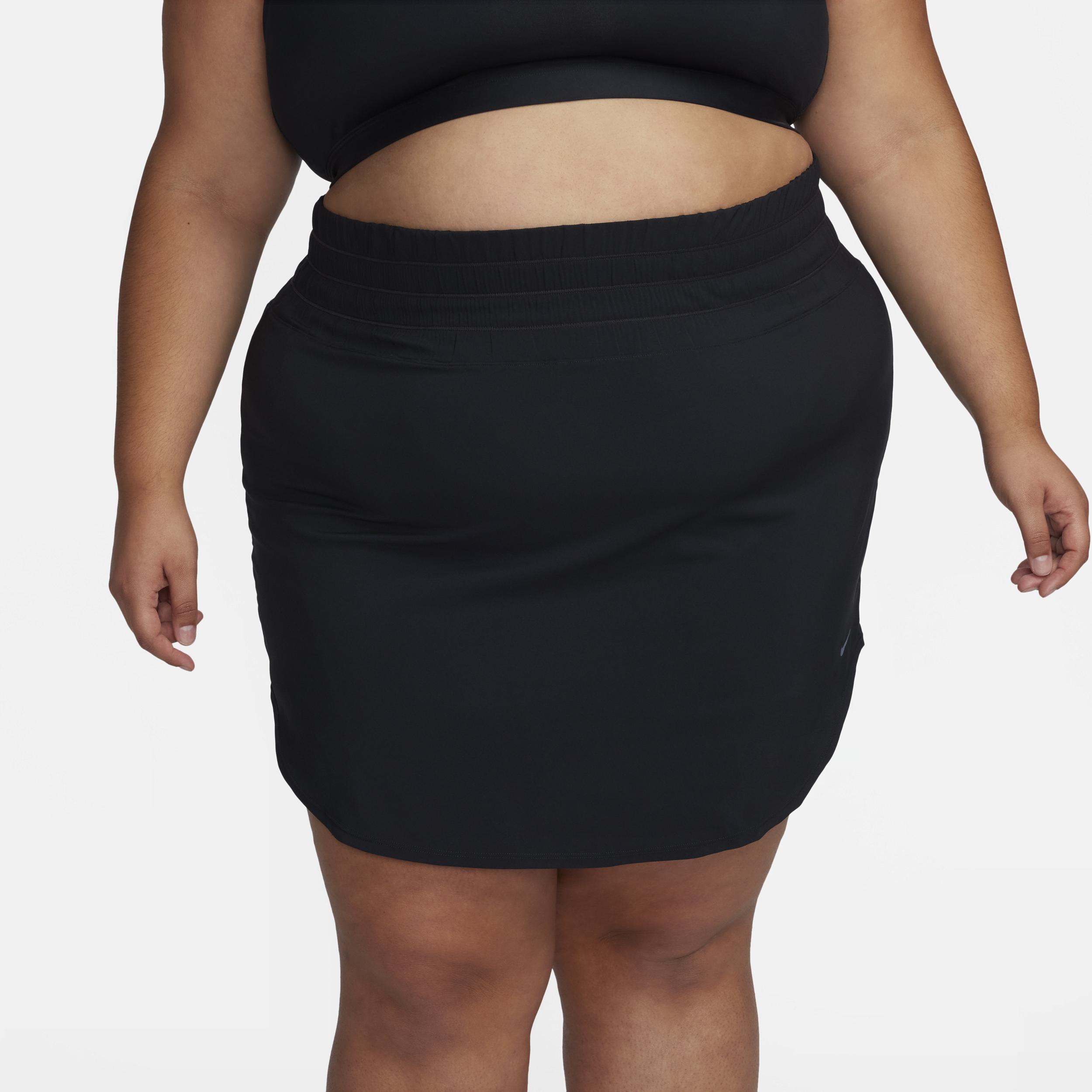 Nike One Women's Dri-FIT Ultra High-Waisted Skort (Plus Size) Product Image