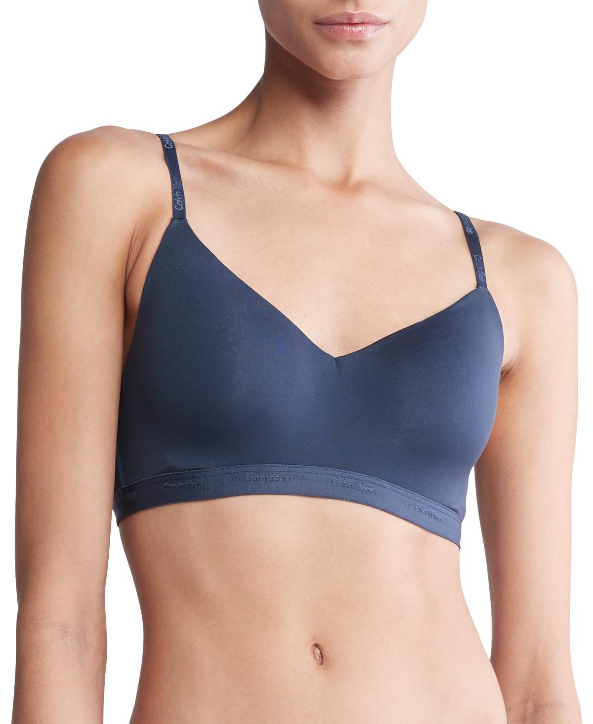 Calvin Klein Womens Form To Body Lightly Lined Bralette QF7618 Product Image