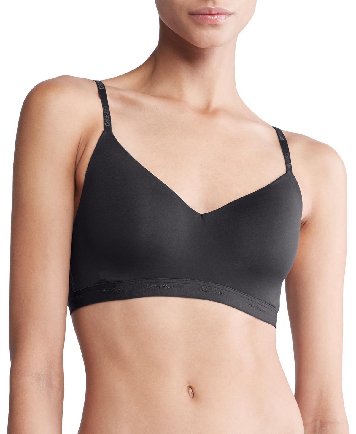 Calvin Klein Womens Form To Body Lightly Lined Bralette QF7618 Product Image