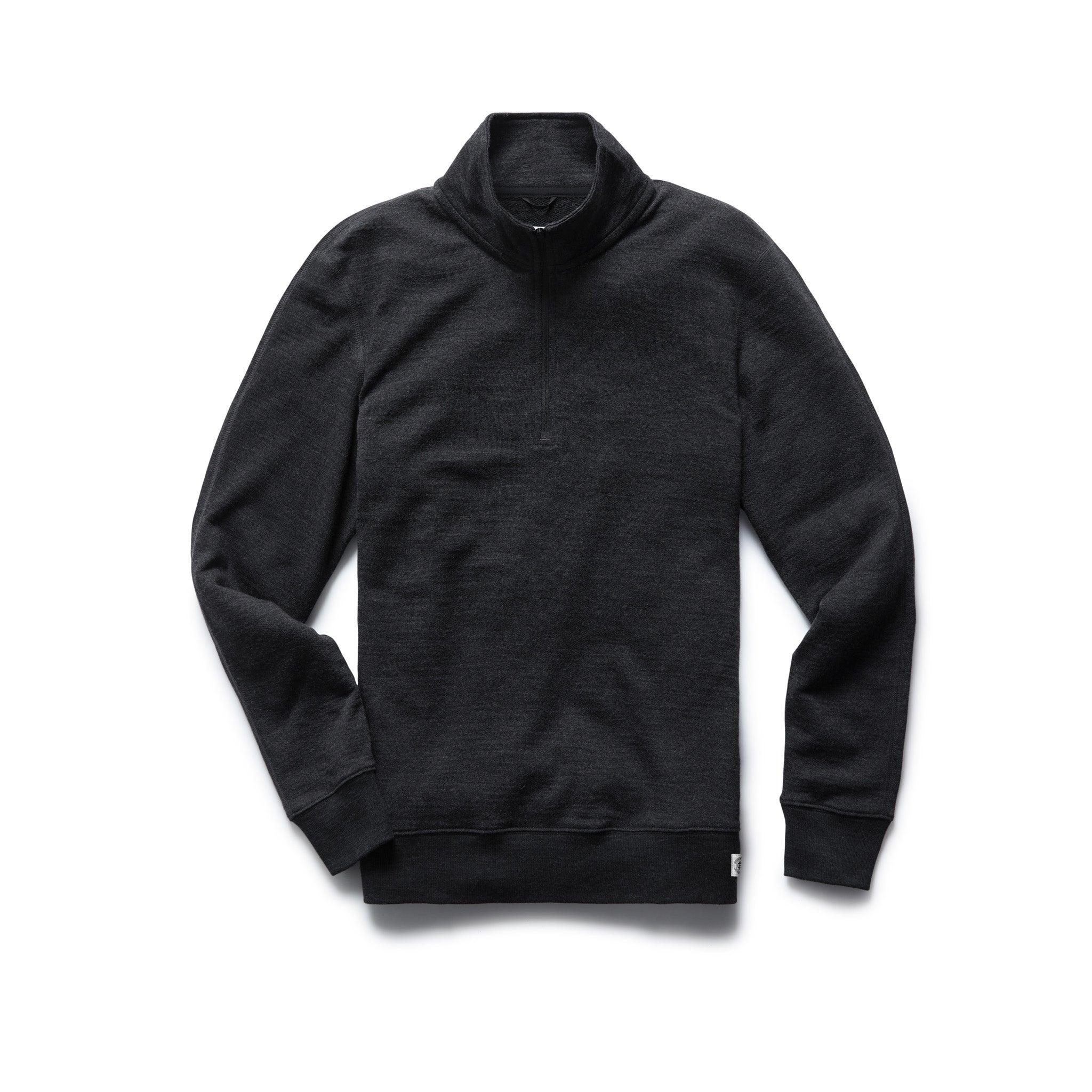 Merino Terry Half Zip Male Product Image