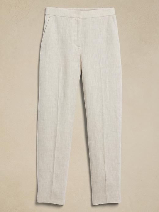 Lina Slim Linen Pant Product Image