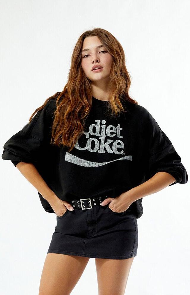 Coca Cola Women's Diet Coke Crew Neck Sweatshirt Product Image