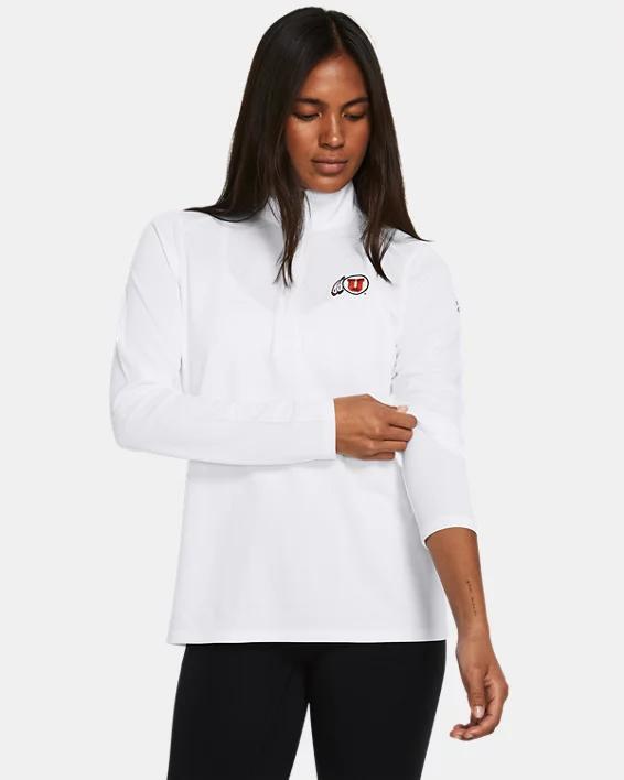 Womens UA Tech Mesh Collegiate  Zip product image