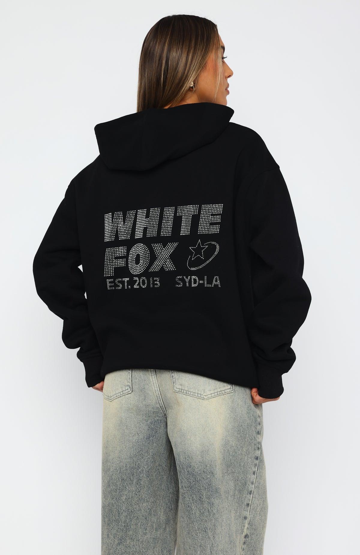 Always Shining Oversized Hoodie Black Product Image