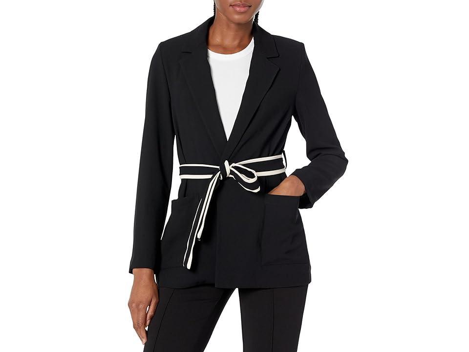 MANGO Piping Blazer Women's Clothing Product Image