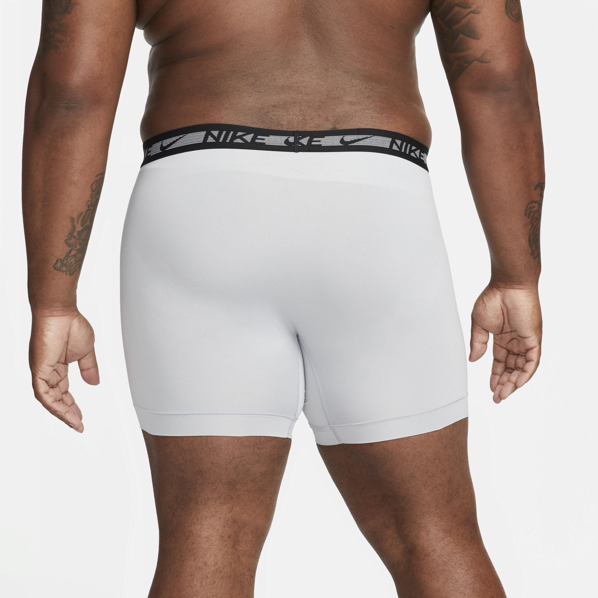 Nike Men's Dri-FIT Ultra-Stretch Micro Boxer Briefs (3-Pack) Product Image