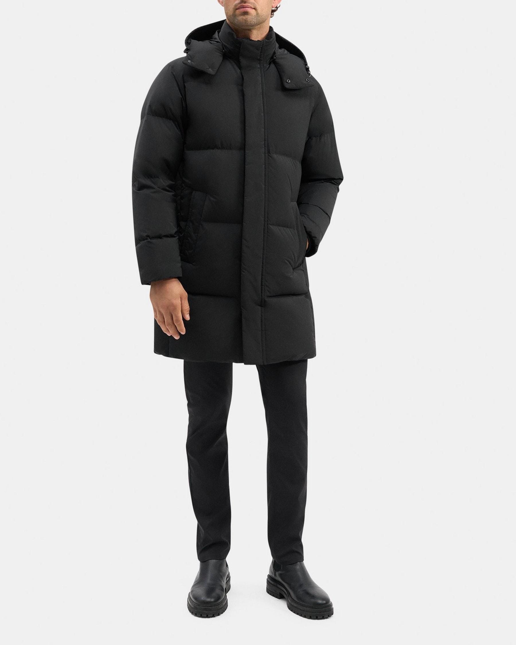 Hooded Jacket in City Poly Product Image