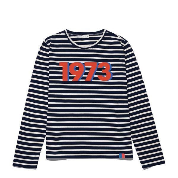 The Modern Long 1973 - Navy/Cream Product Image