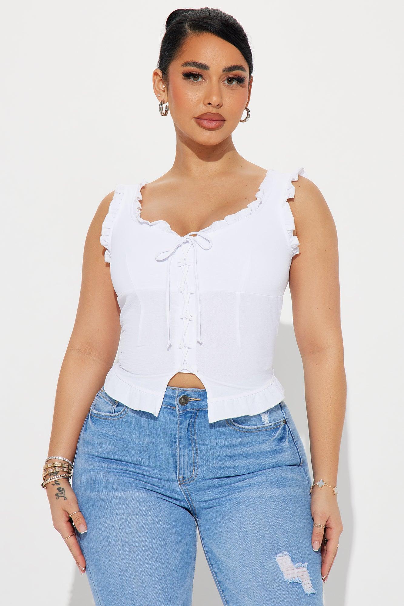 Day Dreaming Top - White Product Image