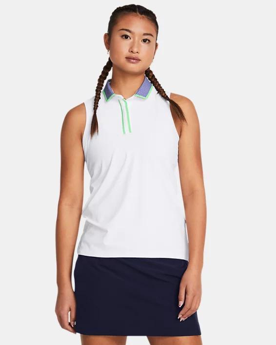 Women's UA Iso-Chill Sleeveless Polo Product Image