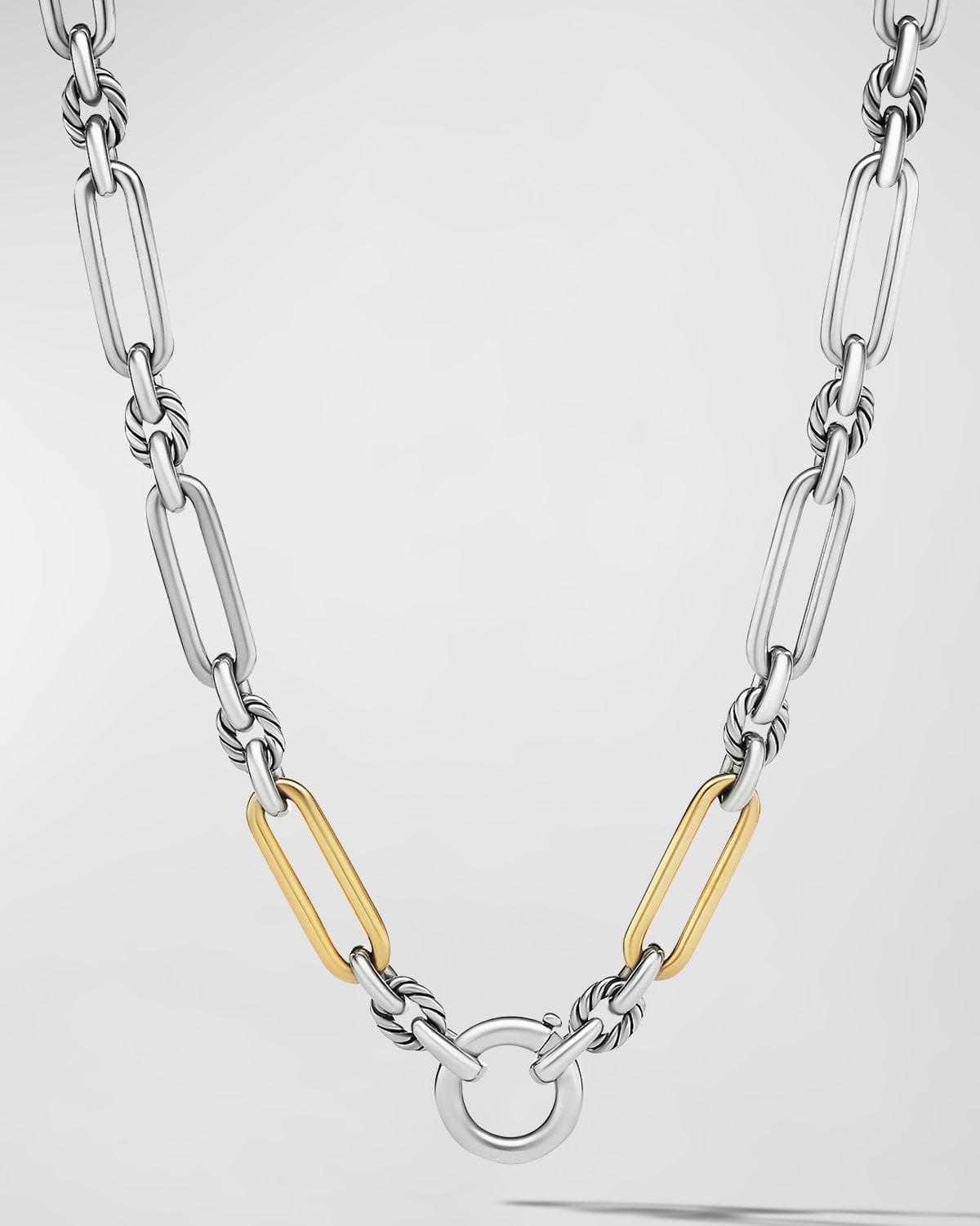 Womens Lexington Chain Necklace with 18K Yellow Gold Product Image