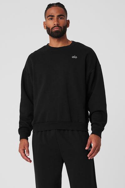 Accolade Crew Neck Pullover - Black Product Image