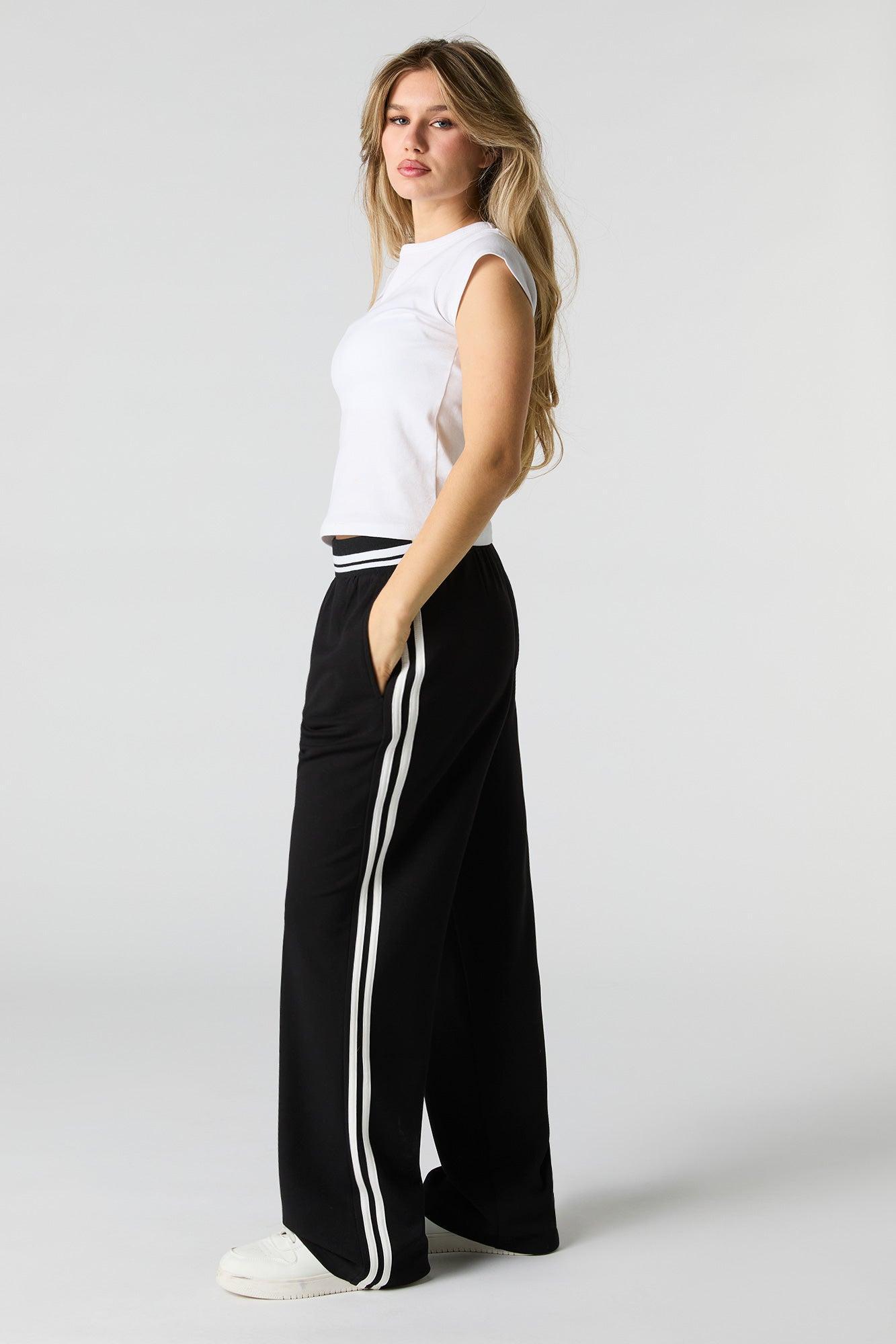 Active Contrast Wide Leg Sweatpant Female Product Image