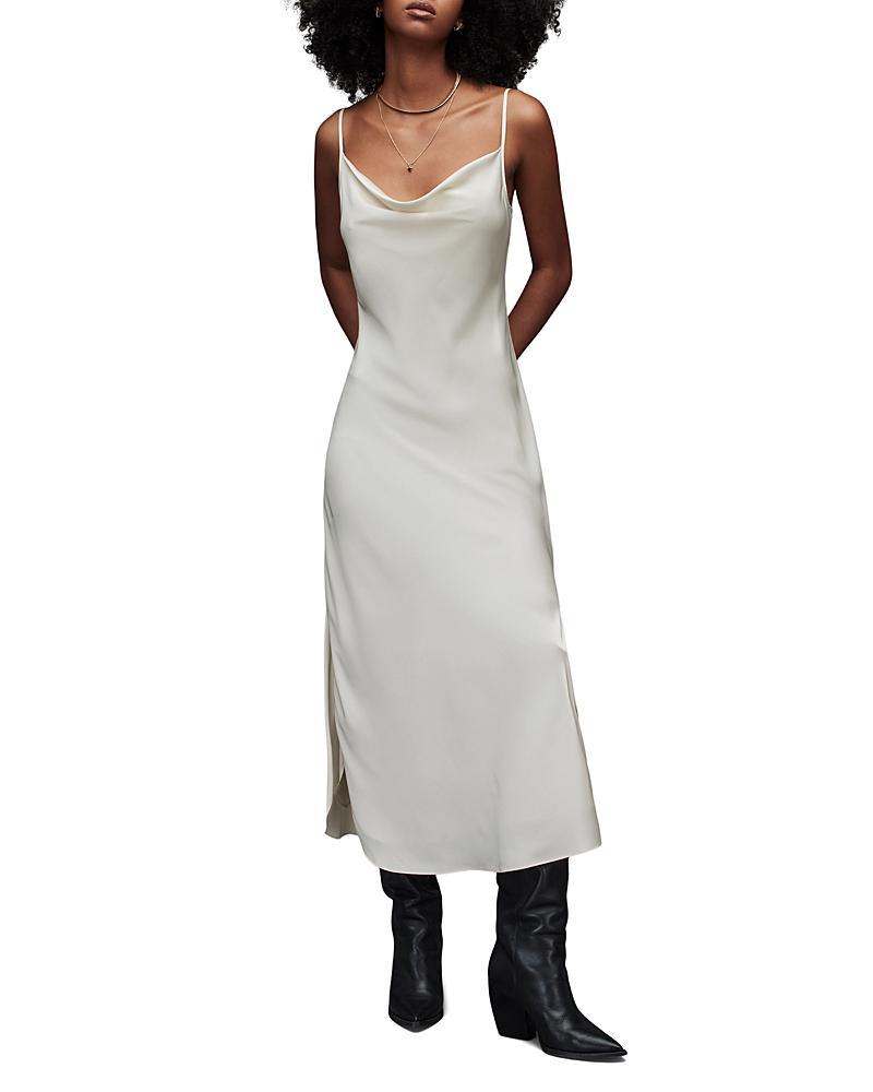 AllSaints Hadley Satin Slipdress Product Image