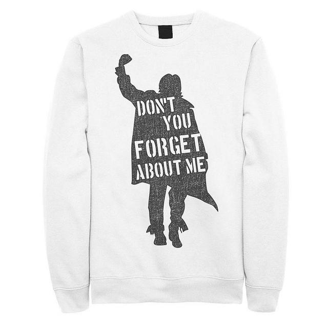 Mens Breakfast Club Dont You Forget About Me Silhouette Sweatshirt Product Image