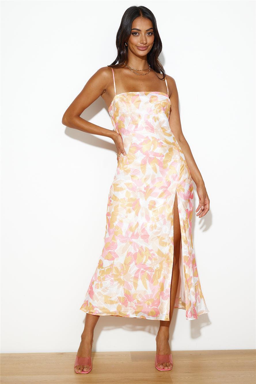 Lover Of Glow Maxi Dress Print Product Image