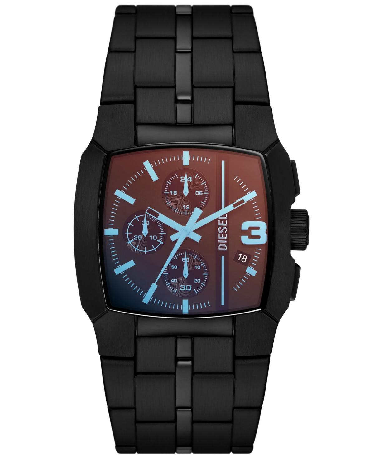 Diesel Mens Diesel Cliffhanger Chronograph Black Stainless Steel Bracelet Watch Product Image