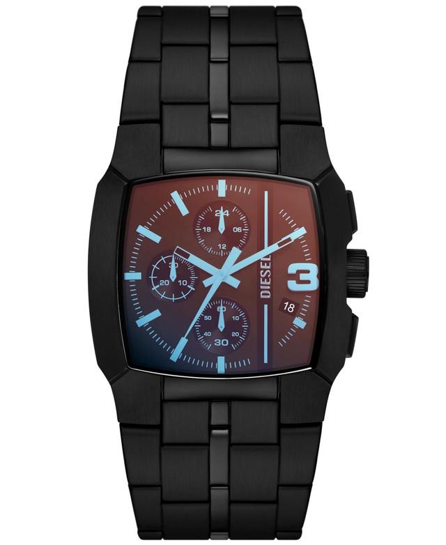 Diesel Mens Diesel Cliffhanger Chronograph Black Stainless Steel Bracelet Watch Product Image