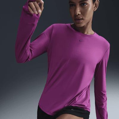 Nike Womens One Classic Dri-FIT Long-Sleeve Top Product Image