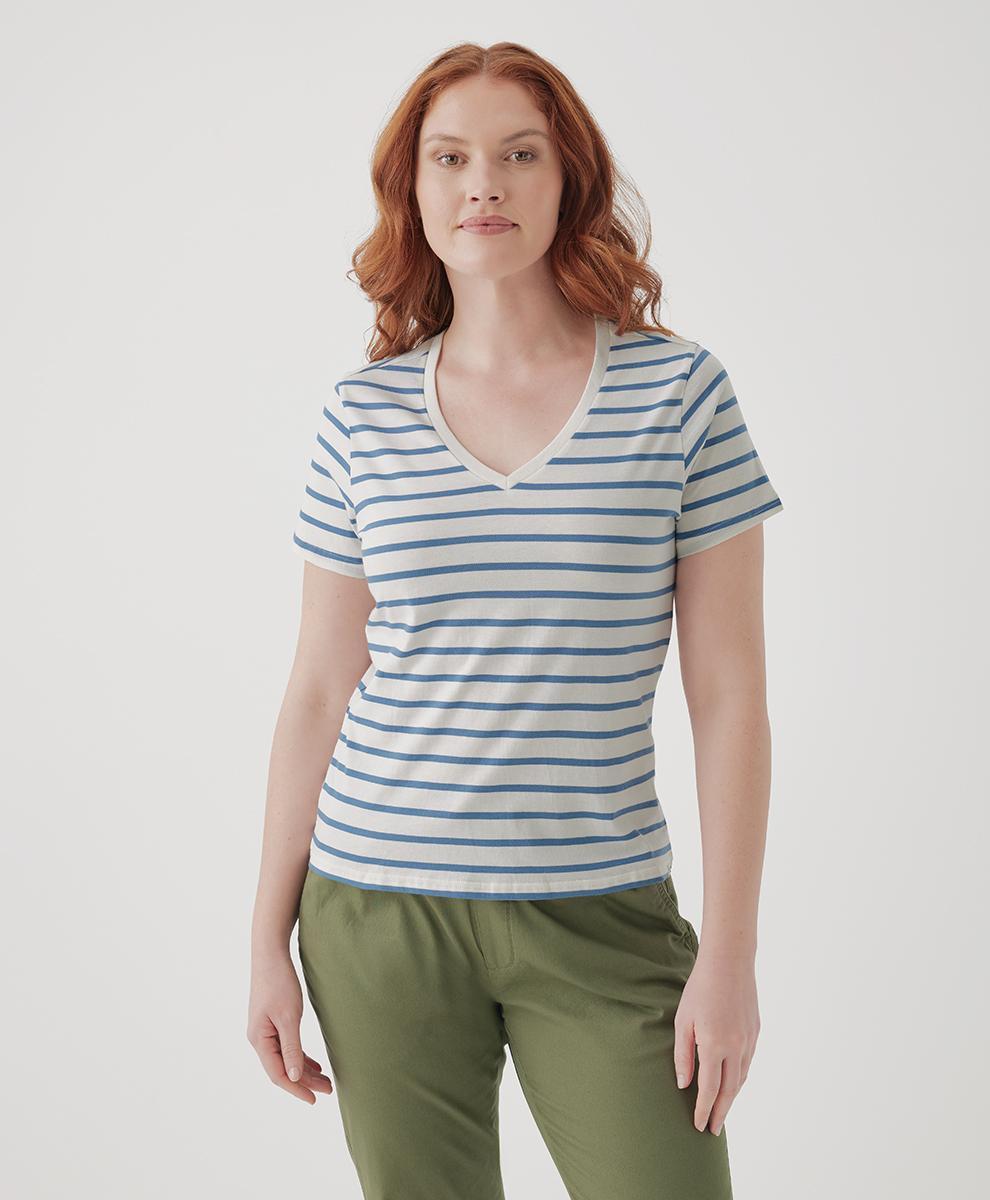 Womens Softspun V-Neck Tee L product image