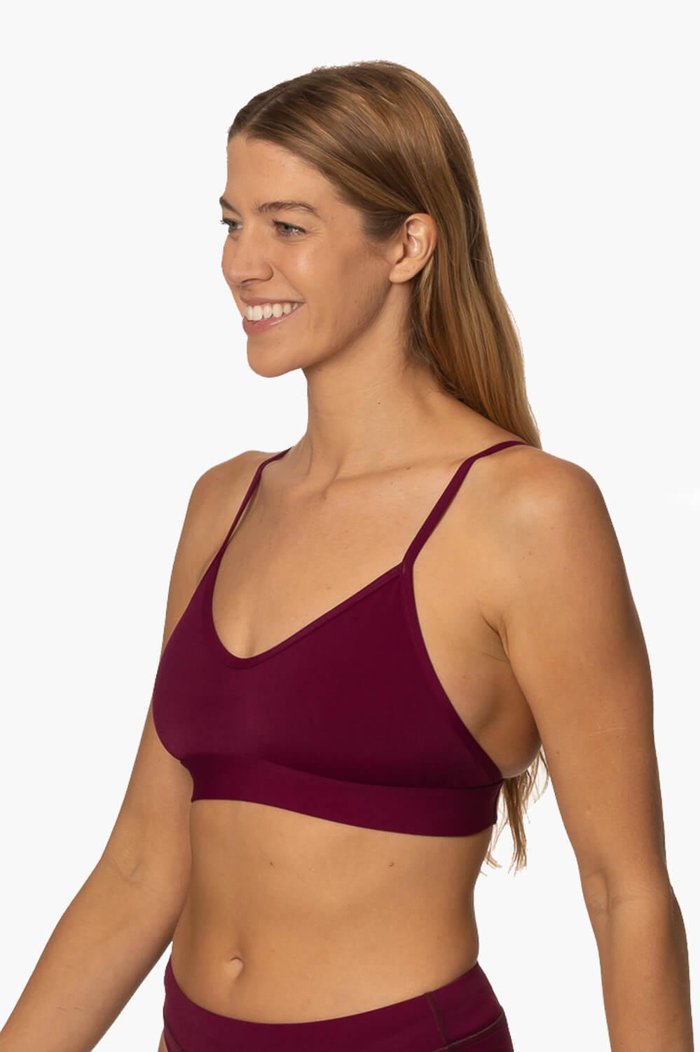 Mara Bikini Top - Cabernet Female Product Image