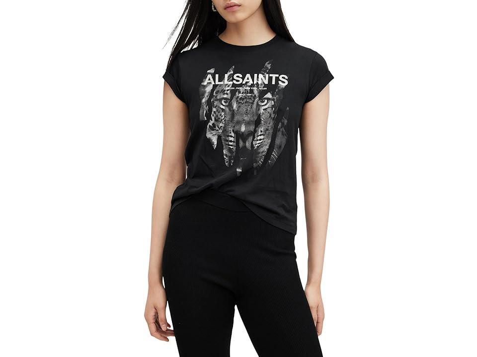 AllSaints Riproar Anna Tee Women's Clothing Product Image