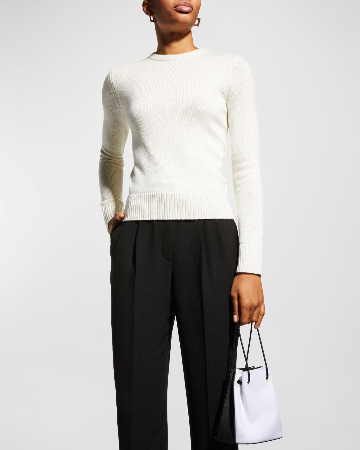 Fitted Cashmere Sweater Product Image