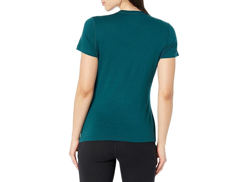 Smartwool Merino Short Sleeve Tee (Twilight Blue) Women's Clothing Product Image