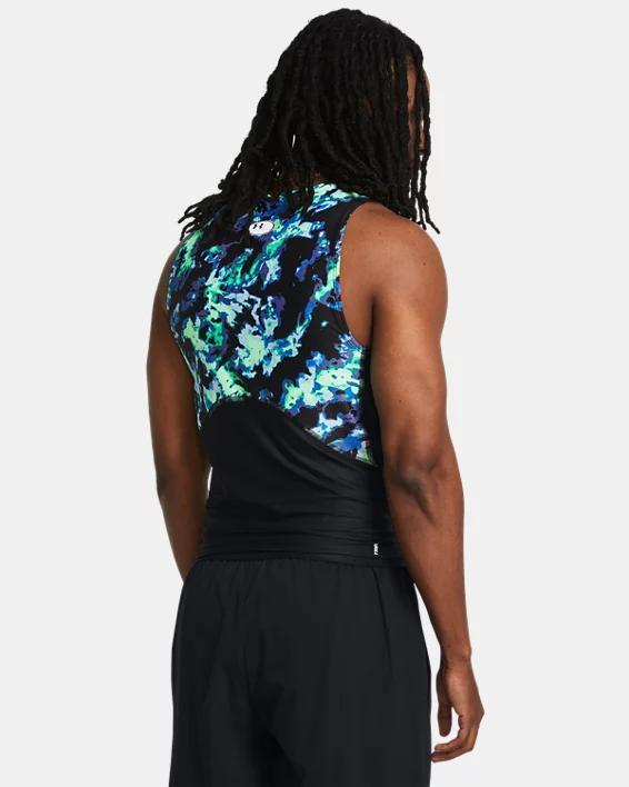 Men's HeatGear® Iso-Chill Printed Tank Product Image