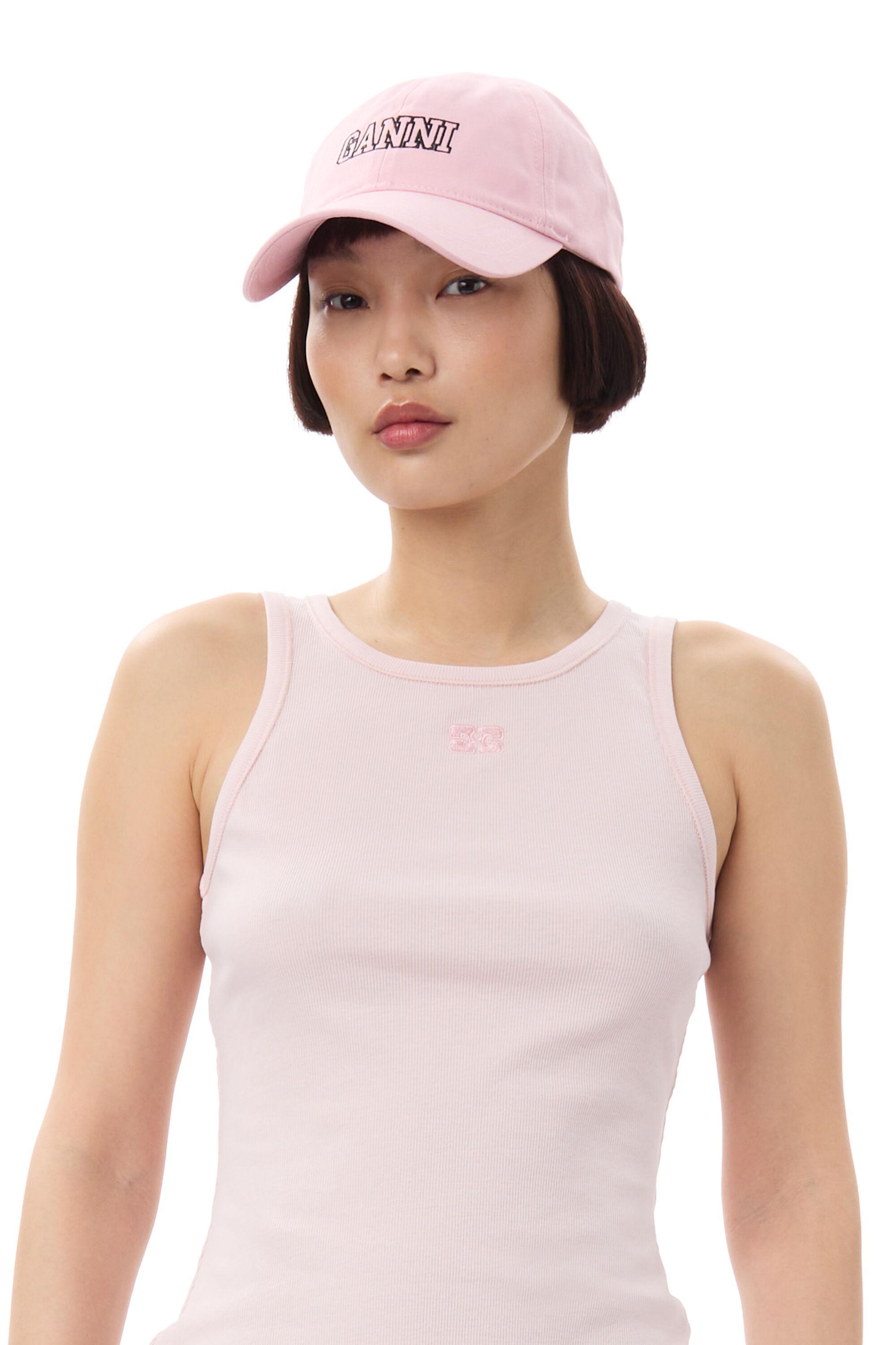 Lilac Embroidered Logo Cap Product Image