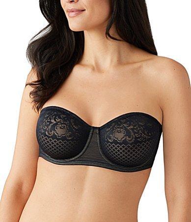 Womens Visual Effects Strapless Minimizer Bra Product Image