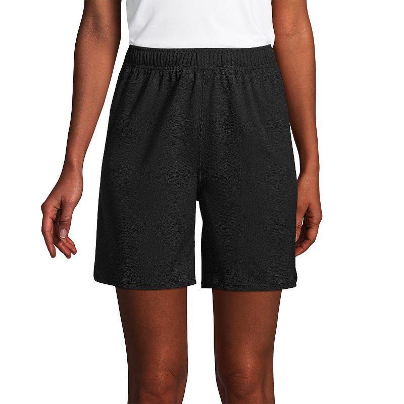 Womens Lands End Mesh Gym Shorts Product Image