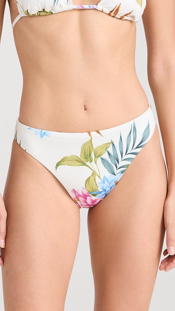 Vitamin A Cali High Leg Full Bikini Bottoms | Shopbop Product Image