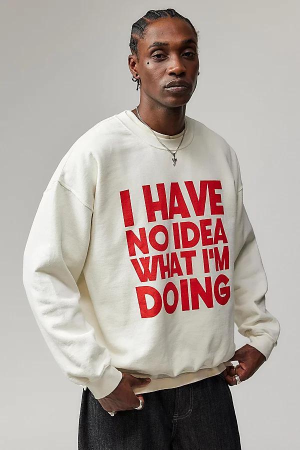 Urban Outfitters UO I Have No Idea Sweatshirt Mens at Urban Outfitters Product Image